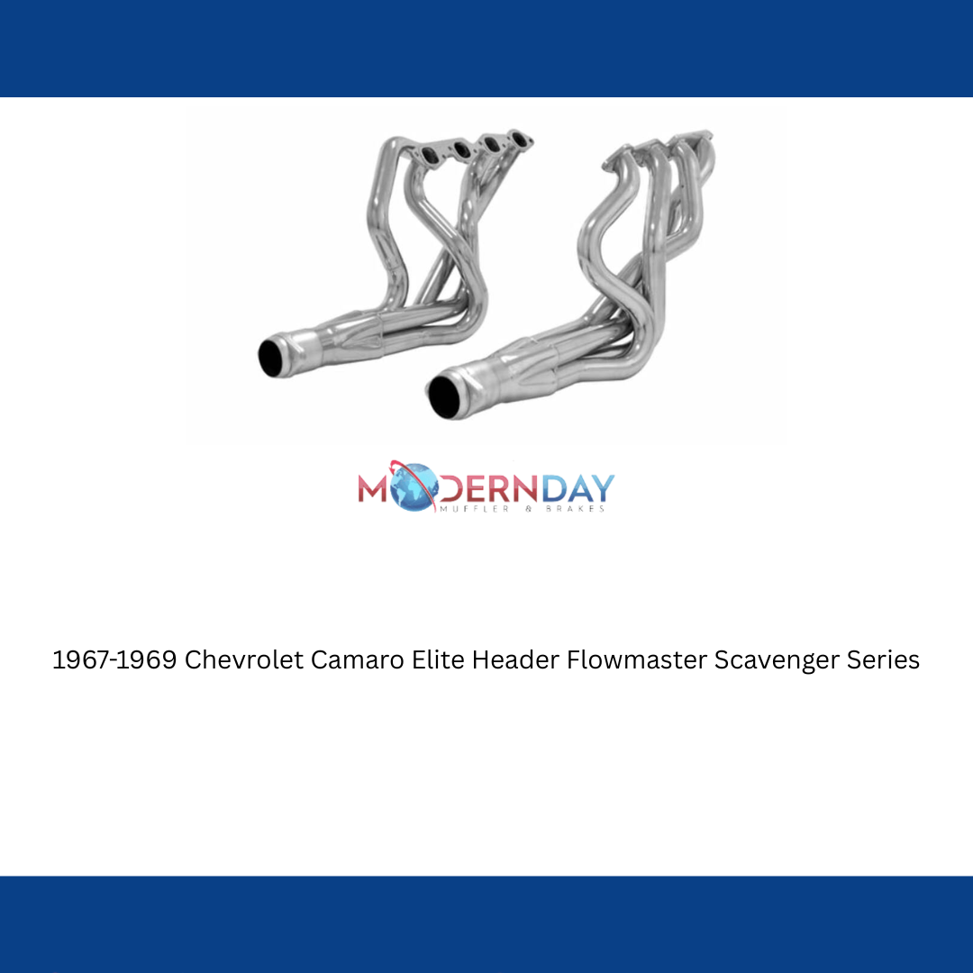 1967-1969 Chevrolet Camaro Elite Header Flowmaster Scavenger Series 814112