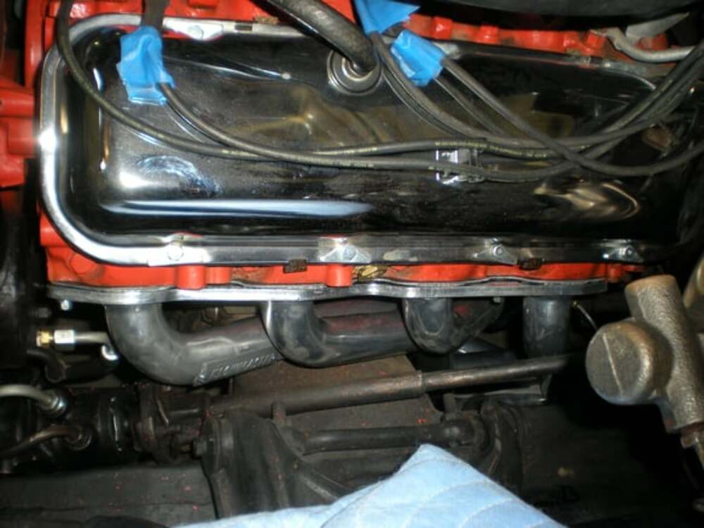 1968-1973 Chevrolet Chevelle Header Flowmaster Scavenger Series Elite 814114