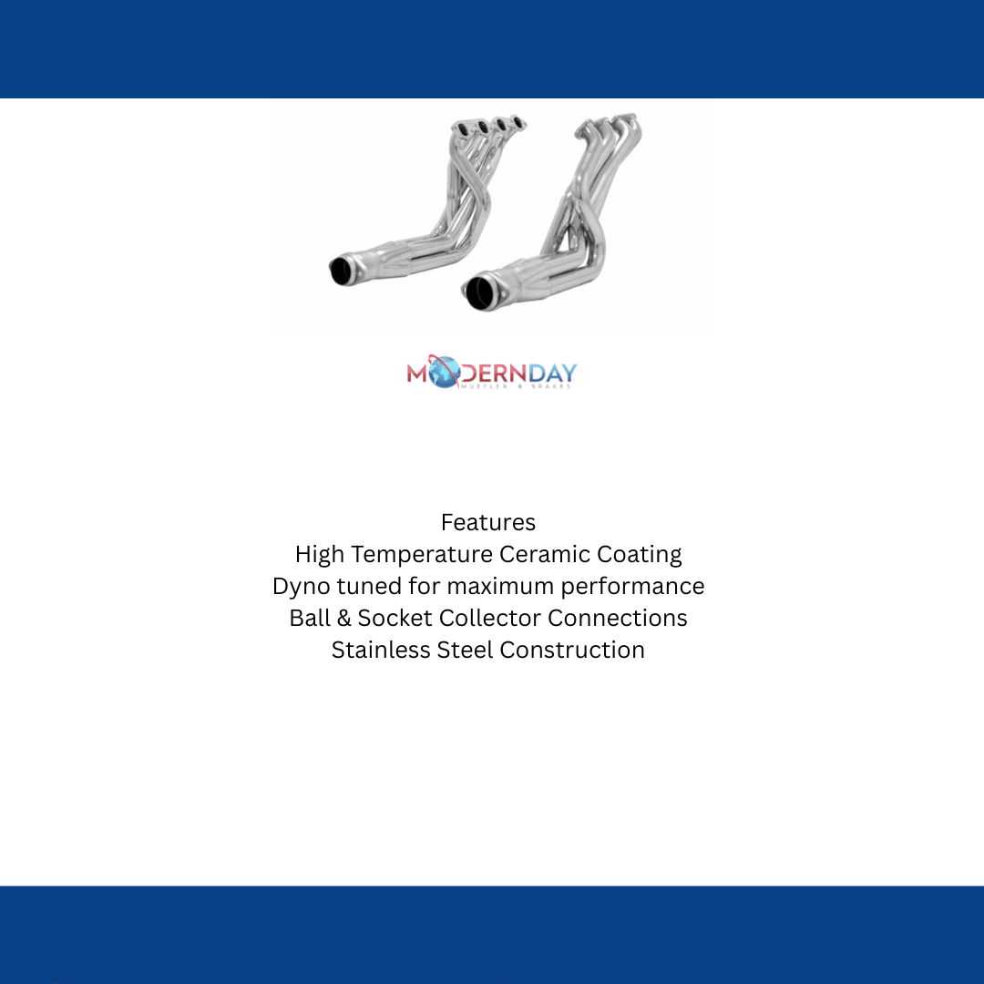 1968-1973 Chevrolet Chevelle Header Flowmaster Scavenger Series Elite 814114