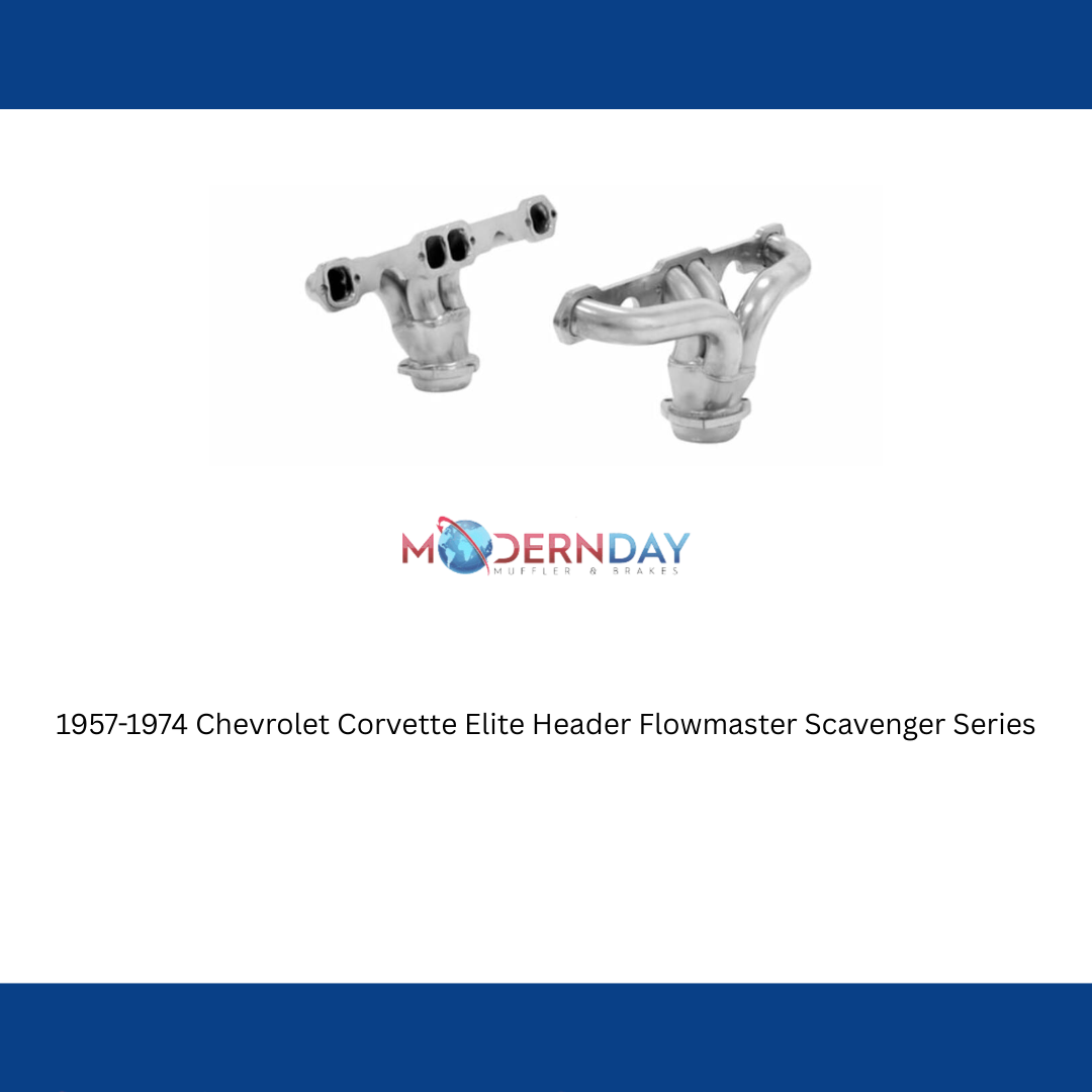 1957-1974 Chevrolet Corvette Elite Header Flowmaster Scavenger Series 814120