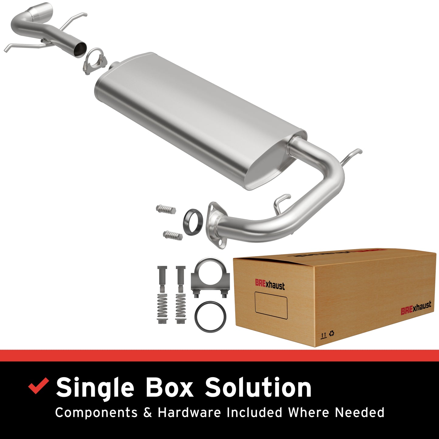 2009-2015 Toyota Venza Direct-Fit Replacement Exhaust System 106-0890