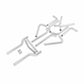 Flowmaster U-Fit Dual Exhaust Kit 815936