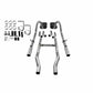 1955-1957 Chevrolet Bel Air Crossmember-back Exhaust System Flowmaster American Thunder 817174
