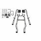 1955-1957 Chevrolet Bel Air Crossmember-back Exhaust System Flowmaster American Thunder 817174