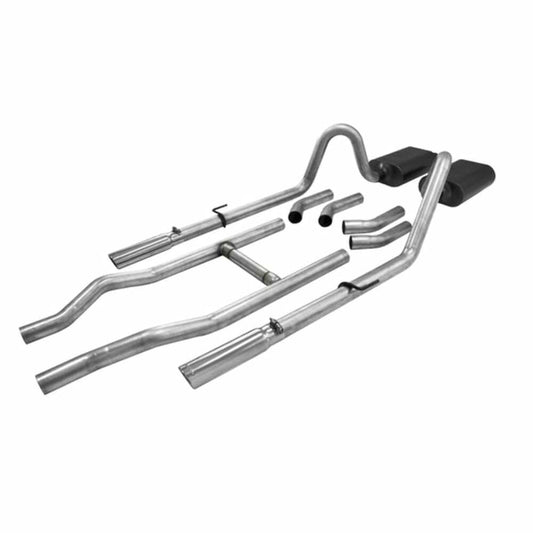 1955-1957 Chevrolet Bel Air Crossmember-back Exhaust System Flowmaster American Thunder 817174