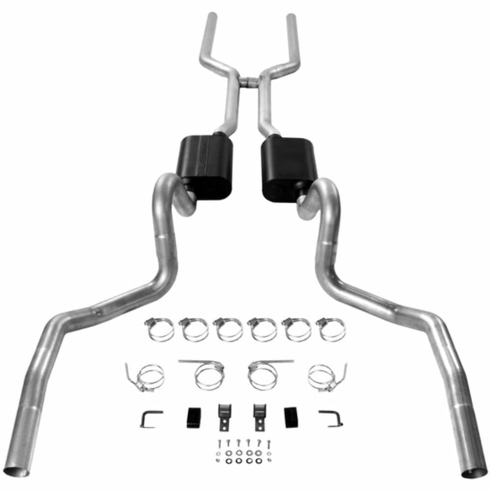 1968-1972 Chevrolet Chevelle Header-back Exhaust System Flowmaster American Thun