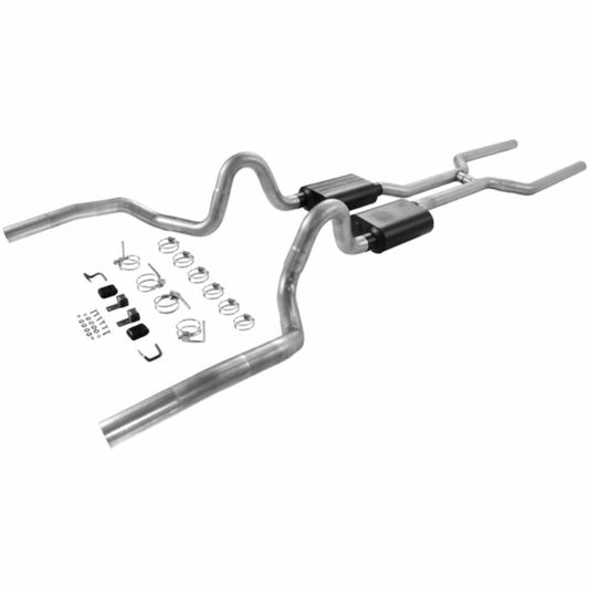 1968-1972 Chevrolet Chevelle Header-back Exhaust System Flowmaster American Thun