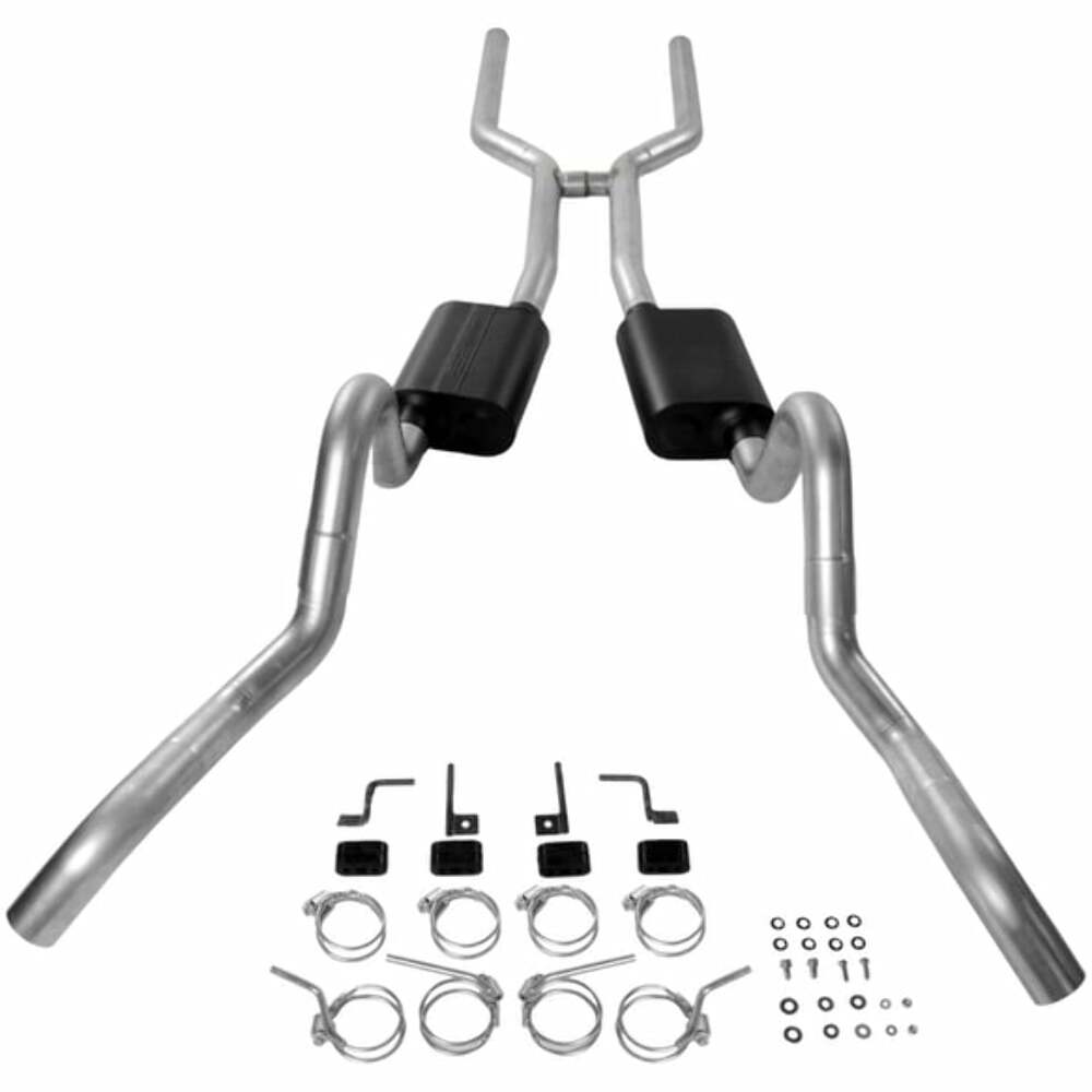 1964-1967 Chevrolet Chevelle Header-back Exhaust System Flowmaster American Thun