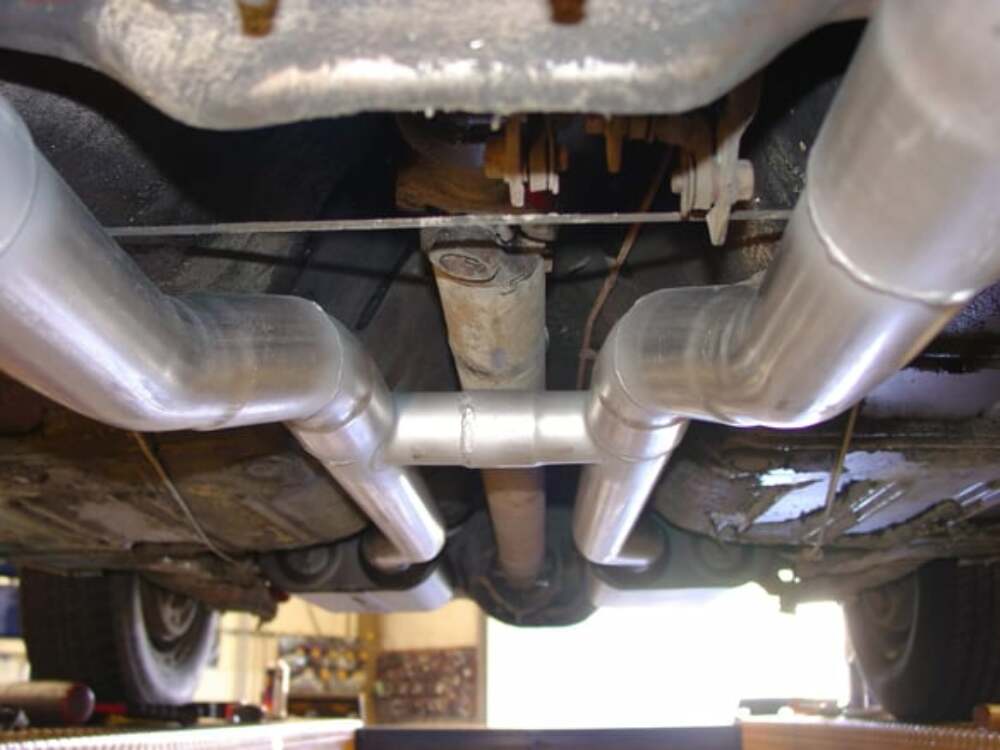 1967-1970 Ford Mustang Header-back Exhaust System Flowmaster American Thunder 81