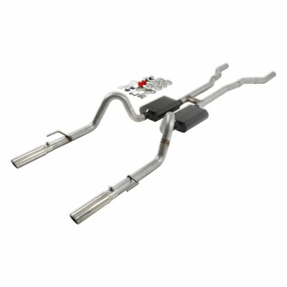 1967-1970 Ford Mustang Header-back Exhaust System Flowmaster American Thunder 81