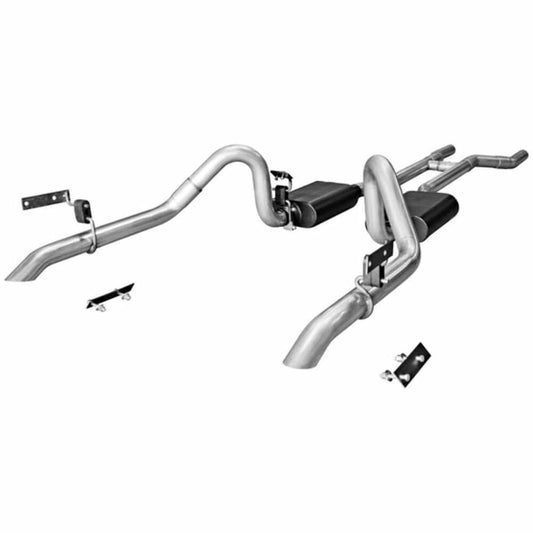 1967-1970 Ford Mustang Header-back Exhaust System Flowmaster American Thunder 81