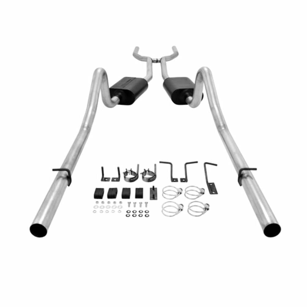 1968-1970 Dodge Charger Crossmember-back Exhaust System Flowmaster American Thunder 817390