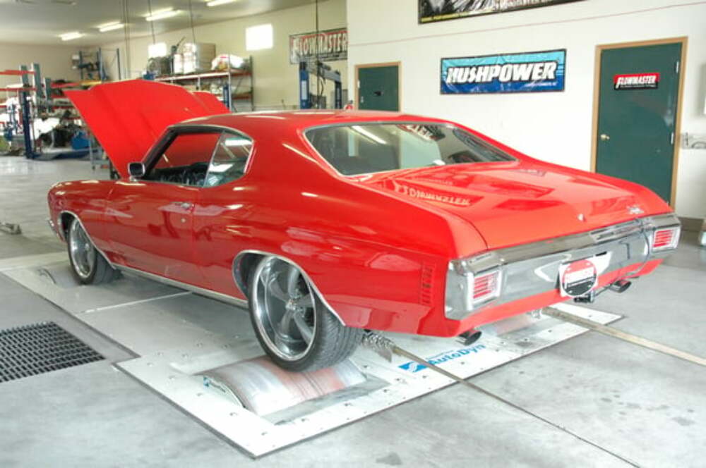 1968-1972 Chevrolet Chevelle Header-back Exhaust System Flowmaster American Thun