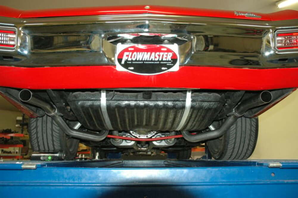1968-1972 Chevrolet Chevelle Header-back Exhaust System Flowmaster American Thun