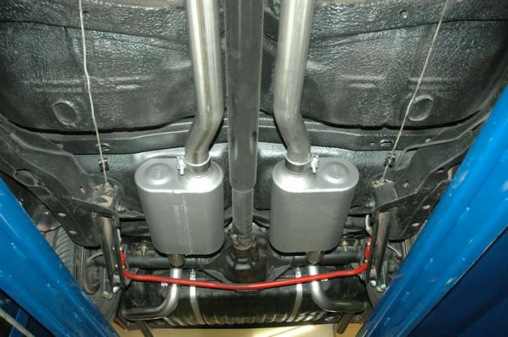 1968-1972 Chevrolet Chevelle Header-back Exhaust System Flowmaster American Thun