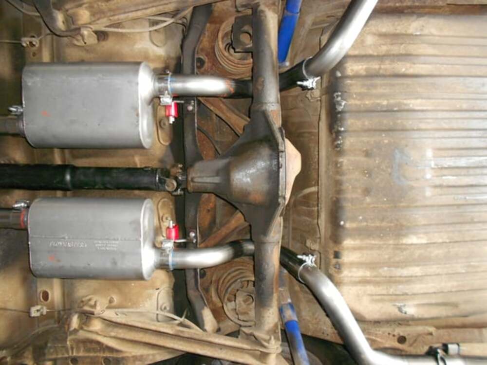 1968-1972 Chevrolet Chevelle Header-back Exhaust System Flowmaster American Thun