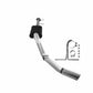 2011-2019 Chevrolet Silverado 2500 HD Cat-back Exhaust System Flowmaster Force II 817451