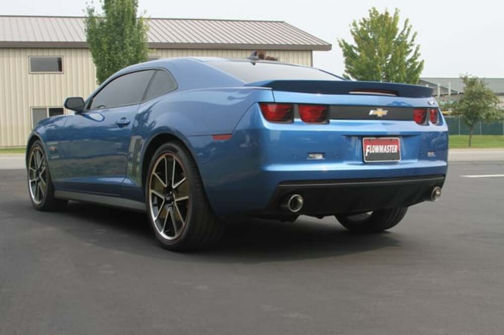 2010-2015 Chevrolet Camaro Axle-back Exhaust System Flowmaster American Thunder