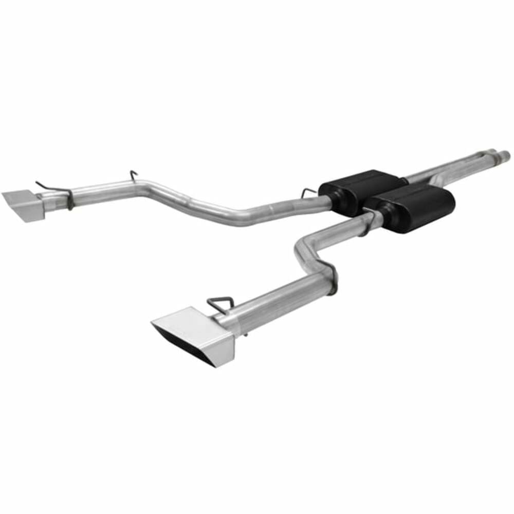 2008-2013 Dodge Challenger Cat-back Exhaust System Flowmaster American Thunder 8