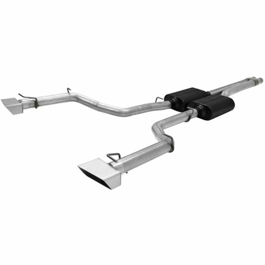 2008-2013 Dodge Challenger Cat-back Exhaust System Flowmaster American Thunder 8