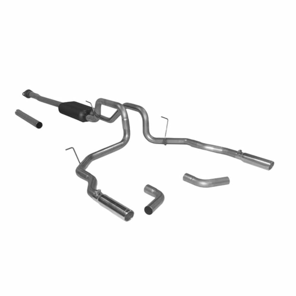 Fits 2011-2014 Ford F-150; Flowmaster Force II Cat-back Exhaust System - 817539