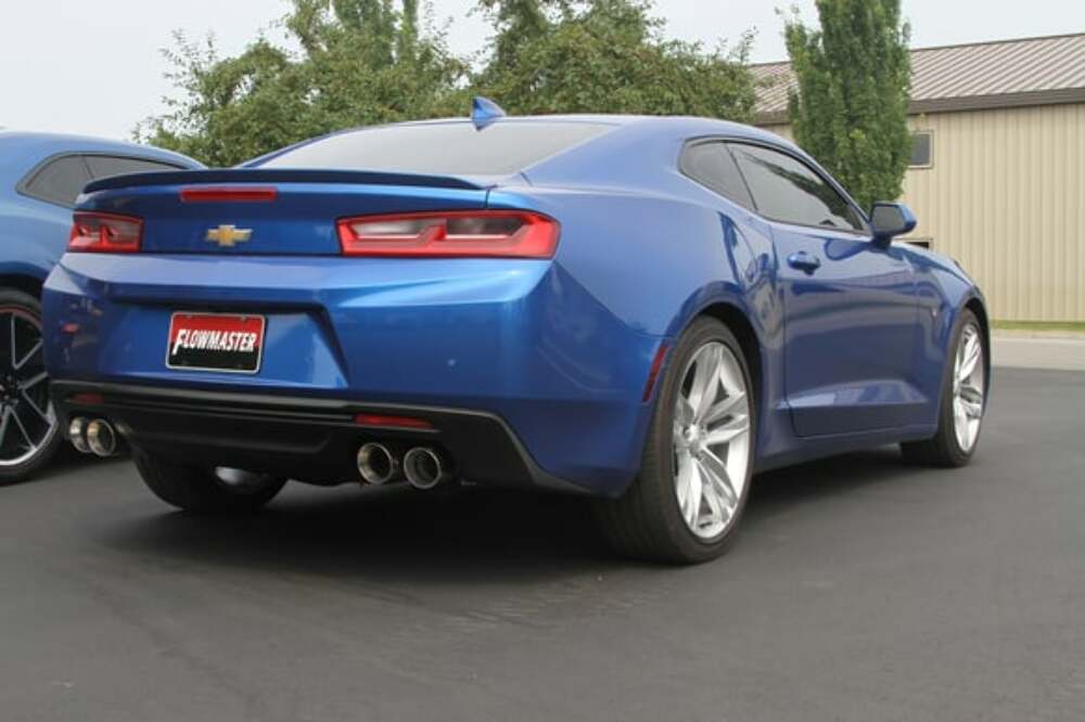2012-2015 Chevrolet Camaro Cat-back Exhaust System Flowmaster American Thunder 817609