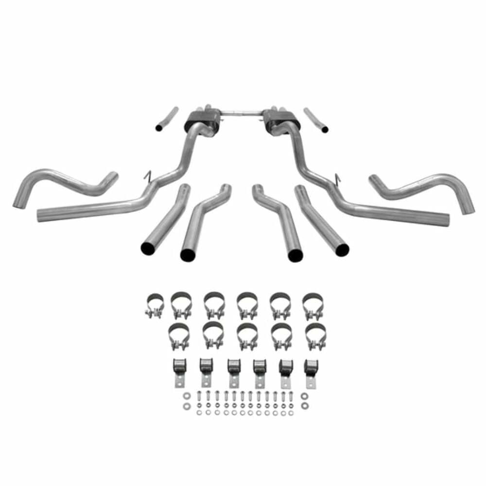 1967-1972 Chevrolet C10 Pickup Crossmember-back Exhaust System Flowmaster Americ