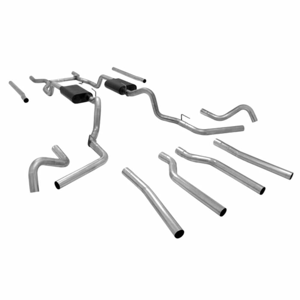 1967-1972 Chevrolet C10 Pickup Crossmember-back Exhaust System Flowmaster Americ