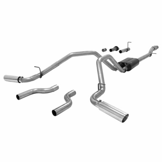 2007-2013 Chevrolet Silverado 1500 Cat-back Exhaust System Flowmaster American Thunder 817680