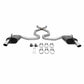 1968-1969 Chevy Corvette Crossmember-back System Flowmaster Force II 817695
