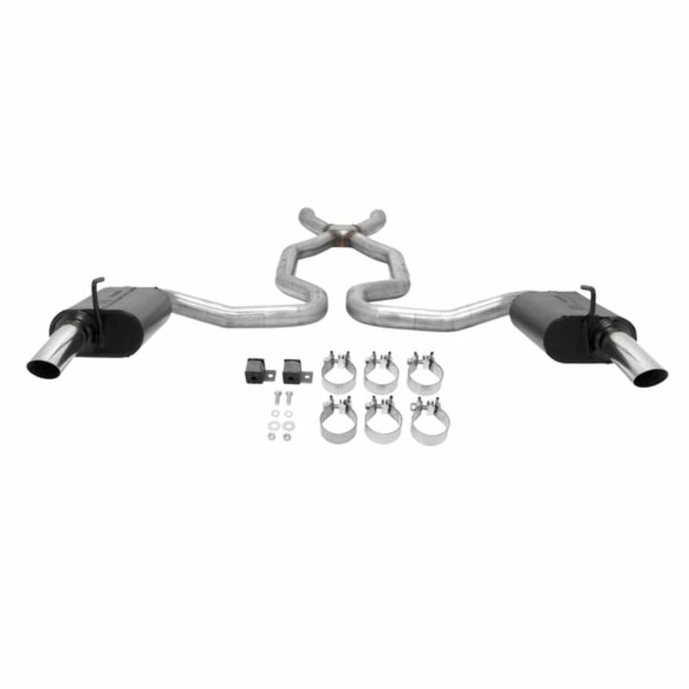 1968-1969 Chevy Corvette Crossmember-back System Flowmaster Force II 817695