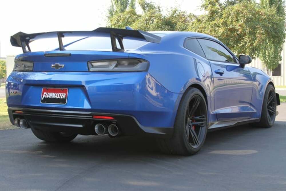 2016-2020 Chevrolet Camaro Axle-back Exhaust System Flowmaster American Thunder