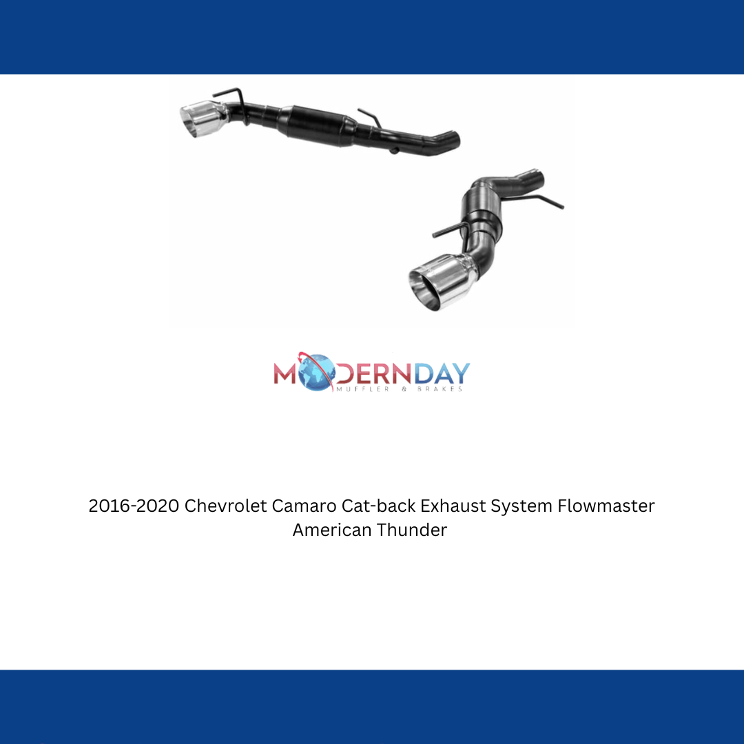 2016-2020 Chevrolet Camaro Cat-back Exhaust System Flowmaster American Thunder 817751