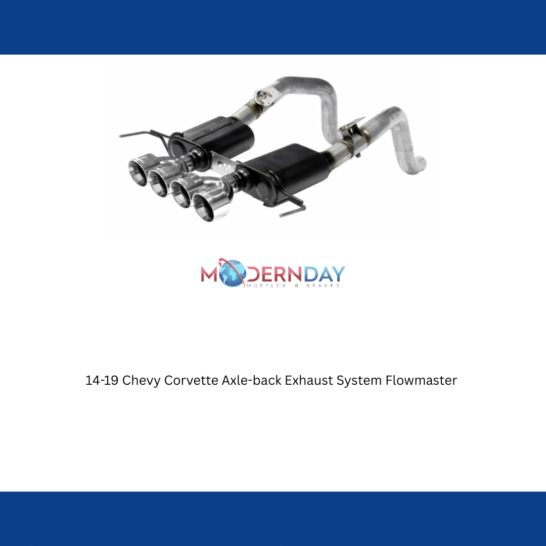 14-19 Chevy Corvette Axle-back Exhaust System Flowmaster 817754