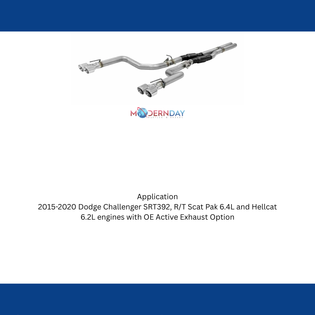 15-19 Dodge Challenger RT Scat Pack Exhaust Cat-back 817760