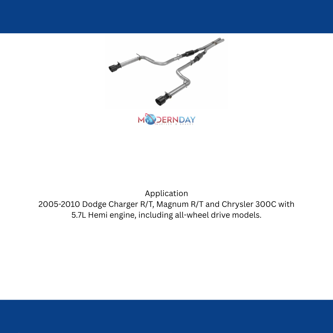 05-10 Dodge Charger RT Cat-back Exhaust System Flowmaster 817788