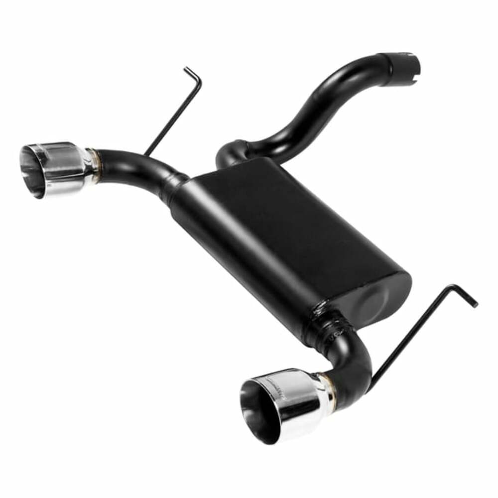 Fits 2018-2024 Jeep Wrangler; Force II Axle-Back Exhaust System - 817841