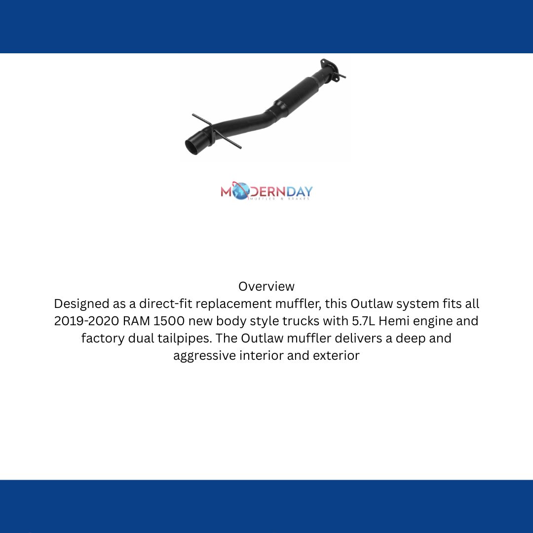 Flowmaster Outlaw Direct Fit Muffler 817846
