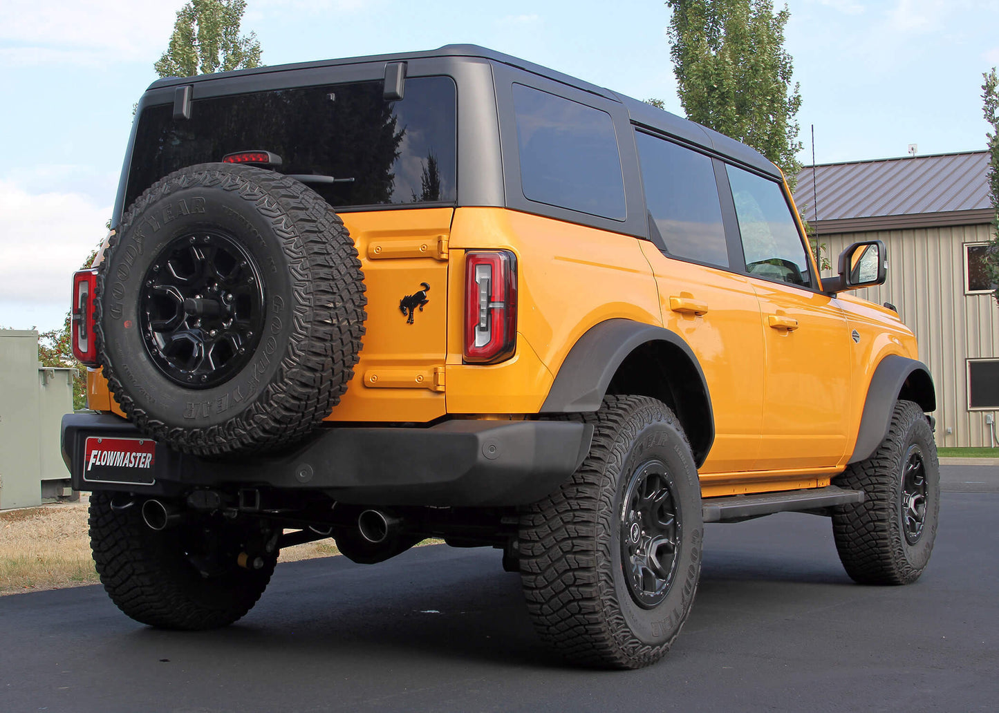 Fits Ford Bronco 2021-2022 Outlaw Axle-Back Exhaust Pipe System Dual Exit 818120