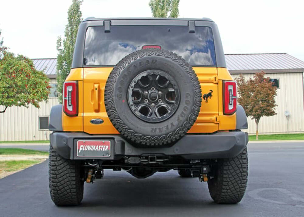 Fits Ford Bronco 2021-2022 Axle Back Exhaust System Single Exit FlowFX 818121