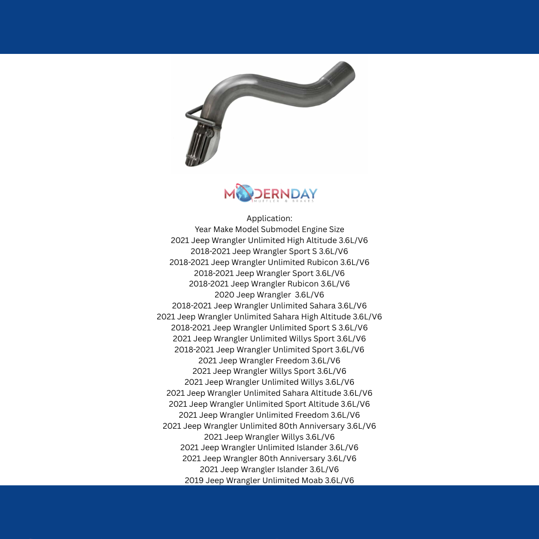 Fits Bronco 2021-2022 Axle Back Exhaust Pipe System 2.3L,27L  818125
