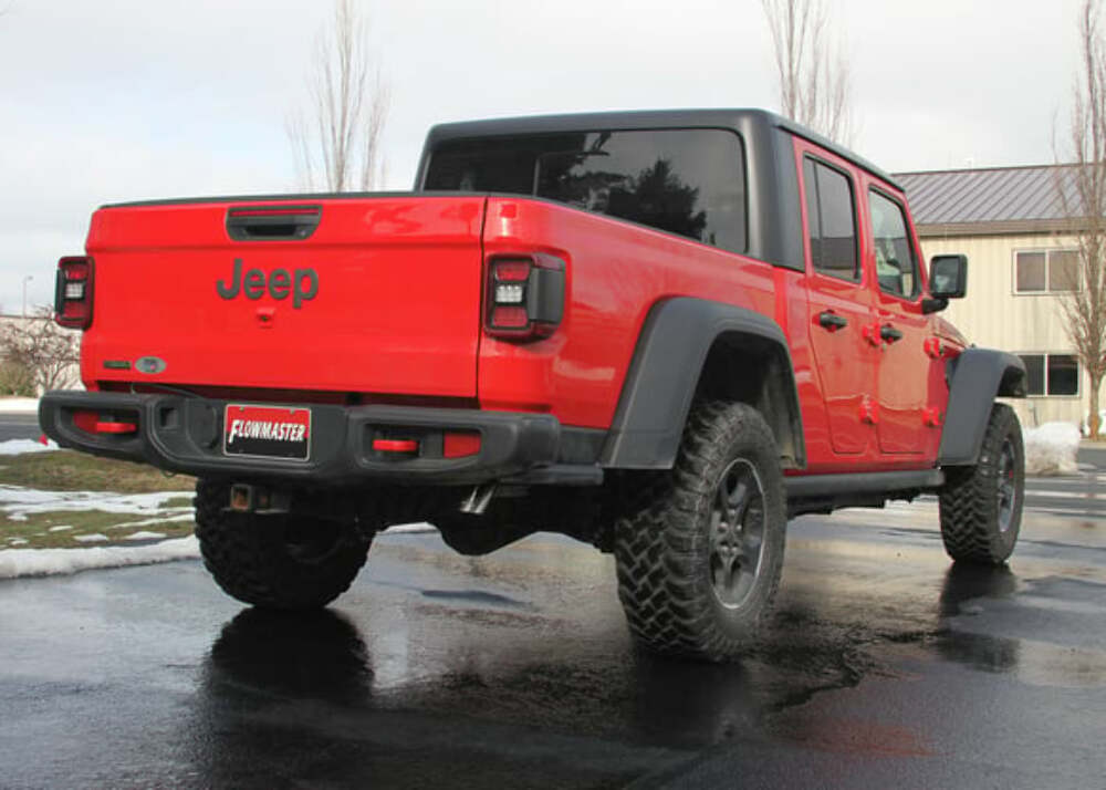 Fits 2021-23 Jeep Gladiator 3.0L Diesel, American Thunder Exhaust System-818131