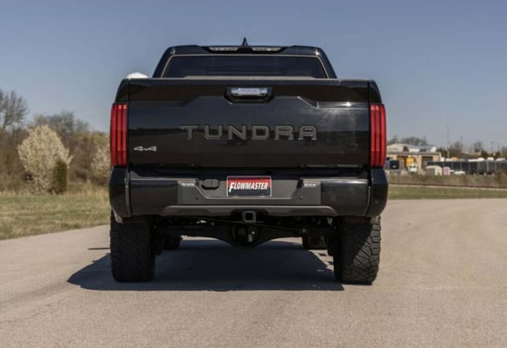 Fits 2022-2024 Toyota Tundra; Outlaw Extreme Cat-Back Exhaust System - 818138