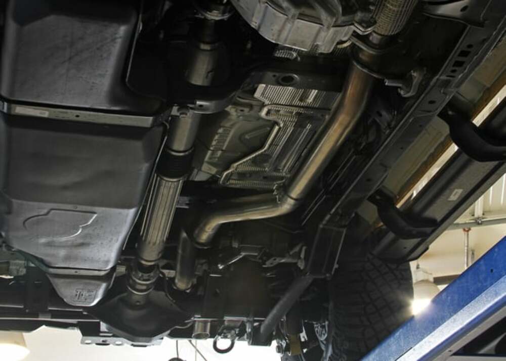 Fits 2021-2023 Ford Bronco 2.3/2.7L, 3Tip; 3 Outlaw Exhaust System-818145