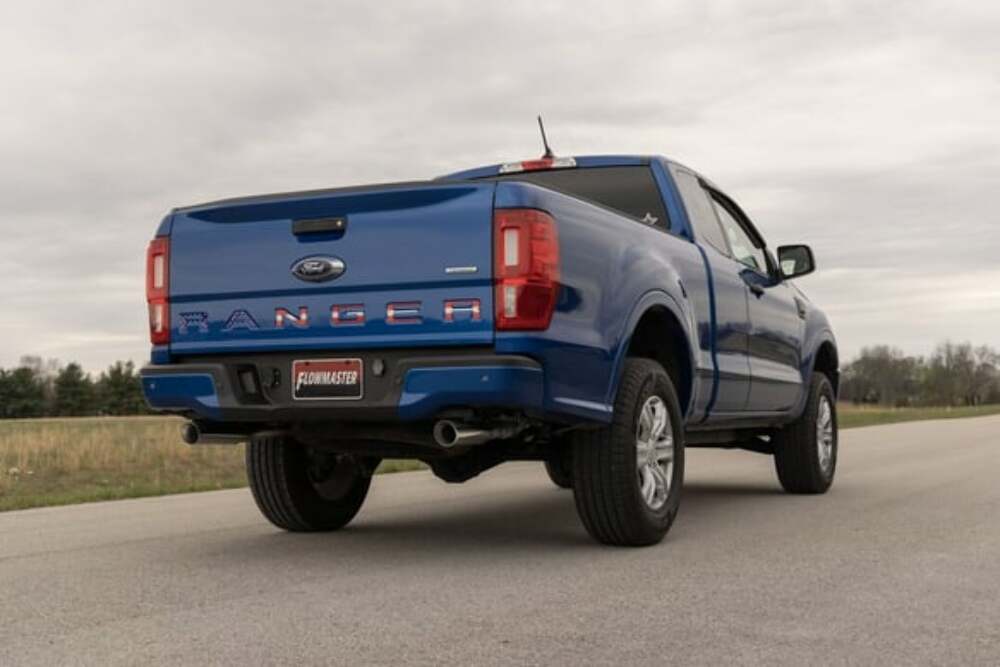 Fits 2019-2023 Ford Ranger; Flowmaster Cat-Back Exhaust System - 818158