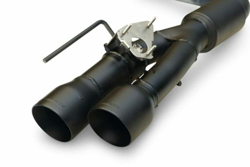 Fits 24 Ford Mustang Gt 5.0L/2.3L, Axle-Back 3" Exhaust System, 4"-Black-818159