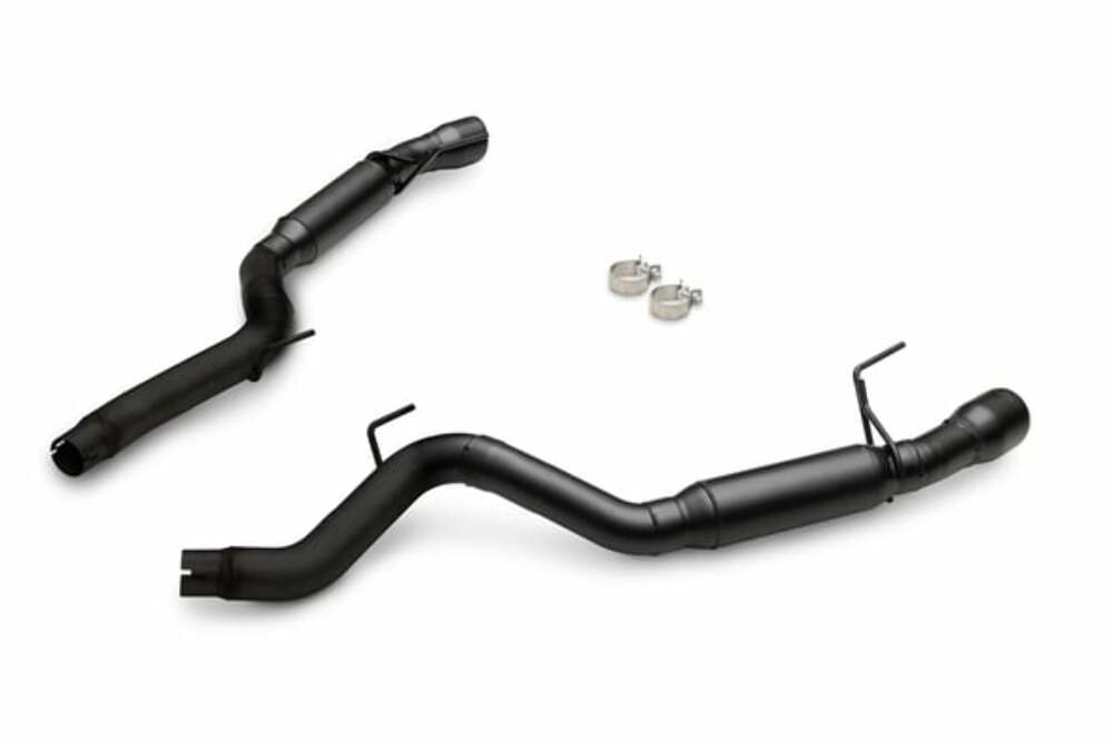 Fits 24 Ford Mustang Gt 5.0L/2.3L, Axle-Back 3" Exhaust System, 4"-Black-818160