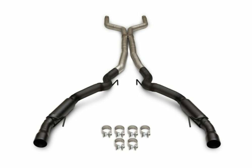 Fits 2024 Ford Mustang GT 5L, Flowmaster Outlaw Cat-Back Exhaust System 818161