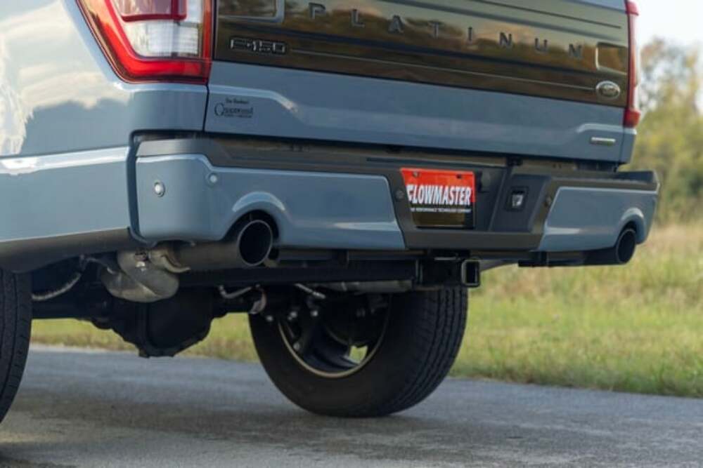 Fits 2021-2024 Ford F-150 2.7/3.5/5L Flowmaster Outlaw Direct Fit Muffler 818171