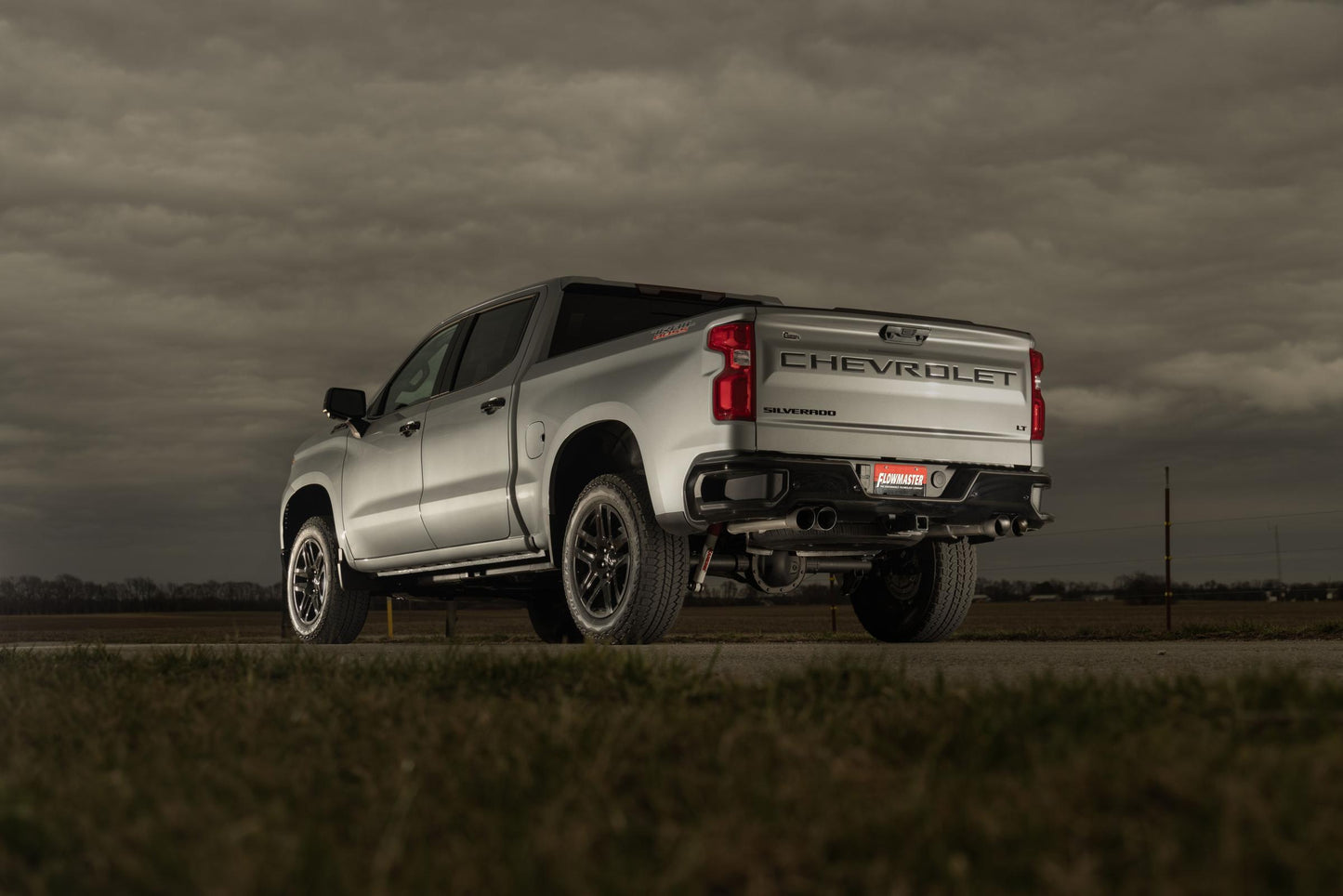 Fits 2024-2026 GM 1500 6.2-Liter, American Thunder Cat-Back exhaust system, w/